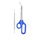Toenail Clippers Long Handled Toenail Scissors Clippers Ingrown Toenail Tools Stainless Steel Toenail Clippers for Seniors Thick Toenails