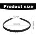 NTRUXZP 2 Pieces Simple Hair Bands Colorful Non-Slip Smooth Plastic Headbands with Teeth Headbands for Sports Jogging Bathing and Makeup for Women and Girls - Buy Online on SooperMarket.com