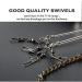 Alabama Umbrella Rig Fishing Kit - 5 Arms, Ultralight Willow Blade Lures, Blue/Gray Color - Buy Online on SooperMarket.com
