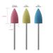 KADS 12X Silicone Nail Drill Bit 3/32 - Cuticle Clean File for Nail Art Manicure - Buy Online on SooperMarket.com
