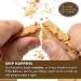 Dijas Natural Foods Crunchy Fat Free Biscotti Cookie Variety Pack - Nut Variety (4 Pack) | Delicious Low Calorie Snack with All Natural Ingredients - Buy Online on SooperMarket.com