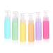 6Pcs 30ml Macaron Color Empty Plastic Lotion Pump Bottle Portable Travel Cosmetic Storage Container Vials for Shower Gel Serums Makeup Emollient Emulsion Lotion Shampoo Toiletries (Color Random)