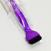 NOLITOY Makeup Foundation & Concealer Brush Set | Flat Top & Eye Shadow Brushes with Spoon for Liquid Blending - Purple - Buy Online on SooperMarket.com
