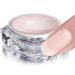 HN Hollywood nails Platinum fiberglass UV builder gel Nude glitter delicate nude