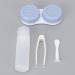 Tmishion Portable Contact Lens Container Set | Travel-Friendly Mini Lens Case with Clip-On Solution Bottle - Buy Online on SooperMarket.com