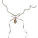 Oralgo's French Style Pearl Necklace & Collarbone Chain - Elegant Loops for Women & Girls | International Shipping - Buy Online on SooperMarket.com