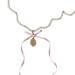 Oralgo's loops pearl necklace grinding trailer collarbone chain French style collarbone chain for women and girls