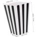 HOMSFOU 48pcs Popcorn Carton Party Bag Gift Bag Party Candy Cartons Candy Bar Bag Candy Buffet Bags Candy Bag European and American 1 count (Pack of 1) Black - Buy Online on SooperMarket.com