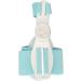 Hallux Valgus Brace - Orthopedic Bunion Corrector | Pain Relief Silicone Splints - Lake Blue - Buy Online on SooperMarket.com