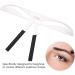 8 Types Eyebrow Ruler Tattoo Eyebrow Measuring Tool Eyebrow Measure Balance Extension Ruler Eyebrow Shape Stencil(6# Classic Eyebrow) - Buy Online on SooperMarket.com