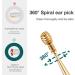 Waitlover Ear Wax Removal 360 Massage Ear Pick | Flexible Steel Cleaner X7Q2 - Buy Online on SooperMarket.com