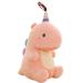 N /C Cartoon Dinosaur Plush Doll Cute Kids Stuffed Toys Animal Plush Toy Pillows Perfect Present for Children Adults (Pink 15cm*23cm) Pink 15cm*23cm