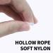 Generic 1/4 Inch White Elastic Bands - 50 Yards | Soft Ear Elastic Rope for Sewing & Crafting - Buy Online on SooperMarket.com