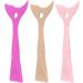 3pcs Reusable Silicone Eyeshadow and Mascara Shield Applicator Guard Pads Stencils Wing Tip Portable Easy Makeup Tool for Face Cream Mask - Buy Online on SooperMarket.com
