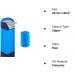 Oaskys Camping Sleeping Bag - 3 Season Lightweight Waterproof for Adults & Kids - Ideal for Summer, Spring, Fall - Camping Gear for Traveling and Outdoors - Blue - Buy Online on SooperMarket.com