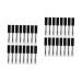 Gogogmee 32 Pcs Mascara Tube Mascara Clear Empty Eyelashes Bottle Lash Wand Containers Empty Bottle Plastic