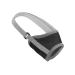 Safe muzzle made of nylon for dog-adjustable loops breathable and quick to create for small and medium-sized dog-prevented chewing and bark color: black