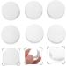 Ipetboom French Tip Nail Tool 6pcs Nail Art Silicone Stamp Silica Gel Cosmetic Transfer Seal Manicure Tools 2.50X2.50X1.30CM Transparent 1 - Buy Online on SooperMarket.com