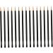 MAGICLULU 50pcs Eyeliner T Tool Eye Liner Brush White Eye Liner Eye Makeup Tools Soft Head Eye Shadow Brush 10X0.5cm Orange - Buy Online on SooperMarket.com