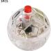 3 Pcs LED Flashing Balls Light Up Cat Dog Balls Flashing Elastic Ball Pet Color Light Play Jumping Interactive Ball Interactive Toys Pet Color Light Ball Interactive Toys for Cats Dogs(Clear) - Buy Online on SooperMarket.com