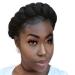 DIGUAN Afro Thick Yaki Straight Wide 2 Strands Synthetic Braided Headband for Black Women - Kinky Straight Natural Black Hairpiece - Buy Online on SooperMarket.com