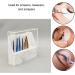 8 Holes Acrylic Tweezers Holder with Dust Cover - Durable Eyelash Extension Tools Organizer - Buy Online on SooperMarket.com