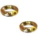 TENDYCOCO 2 Pcs Flower Bracelet Gemstone Bracelets Wood Bracelet Hawaiian Bracelet Friendship Bracelets Resin Bangle Bracelet Clear Bracelet Bangle Clear Epoxy European and American Jewelry 6.4X2.3CMx2pcs As Shownx2pcs
