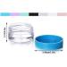 Pudsern 105-Piece 10g Cosmetic Sample Container Set - Empty Round Plastic Jars for Creams Nail Polish Lip Balm & Makeup Storage - 7 Color Options - Buy Online on SooperMarket.com