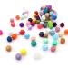 60Pcs Hexagon Silicone Beads 14mm - DIY Bracelet & Necklace Making Kit | Soft & Colorful Loose Beads for Handmade Women's Jewelry - 62 Colors - Buy Online on SooperMarket.com