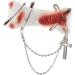 Furry HairPins Girl Subculture Bloodstain Brooch Great for Most Hair Type Hair Clip with Pin for Lady Women Girl Red - Buy Online on SooperMarket.com