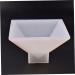 SEWACC Fondant Pyramid Resin Art Circle Silicone Mold Resin Casting Molds Adult Molds for Baking Pyramid Candle Mold Cake Mold Epoxy Pyramid Charms Ice Animal Moule De Manual Accessories White M - Buy Online on SooperMarket.com
