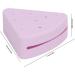 TYTOGE Portable Triangle Powder Puff Storage Box Double Sided Vent Breathable Silicone Makeup Sponge Holder for Home and Travel (Light Purple) - Buy Online on SooperMarket.com