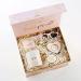 5-Piece Bachelorette Party Makeup Mirror Set with Hair Ties - Bride, Maid of Honor, Bridesmaid Gift - Champagne - Buy Online on SooperMarket.com