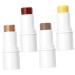 Healvian 1 Set Contour Stick Makeup Blush Facial Kit Wand Stick Neopentyl Di(ethylhexanoate) Ester