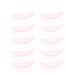 10 Pairs S/M/L Silicone Eyelash Perming Curler Pads with Small Medium Large Size Lash Lift Rods Makeup Beauty Tool Accessories