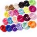 JOYOYO 240 Pcs Baby Hair Bands - 24 Colors Elastic Solid Color Girls Hair Bands - No Damage Rubber Bands for Thin Hair - Ponytail Decoration Fixer - Hair Accessories (Pack of 1) - Buy Online on SooperMarket.com