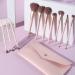 Buy DFHBFG Set of 10 Portable Makeup Brushes - Lip Concealer & Eye Shadow Tools | International Shipping Available - Buy Online on SooperMarket.com