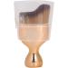Makeup Brush Portable Curve Black Foundation Brush Foundation Multifunction for Girls Ladies Women Makeup - Buy Online on SooperMarket.com