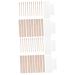 Beavorty 800pcs Disposable Beauty Bar Spatula Flat Head Beauty Bar Stencil Tool Wood Wax Natural Birch