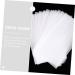 Angoily 100 Sheets Pearl Cotton Highlighter Diy Hair Dye Paper Hair Coloring Film Hair Coloring Kit Hair Wrapping Paper Strips Hair Bleach Professional Hair Dye Board Shims Foil Major Foam 41.2x14.8cmx2pcs Whitex2pcs - Buy Online on SooperMarket.com