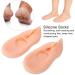 Silicone Protective Socks for Cracked Feet | Anti-Tear Moisturizing Foot Care - M Skin Color - Buy Online on SooperMarket.com