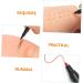 Beavorty 30 Pcs Eyebrow Marker Pen White Eye Liner Pencils Dual Tip Markers Pen Tool Perforation - Buy Online on SooperMarket.com