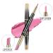 Petansy 5Pcs Double Head Matte Lipstick Set - Long Lasting & Waterproof Lip Liner and Lipstick Duo - Buy Online on SooperMarket.com