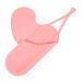 Mikinona Curling Iron Storage Bag Hair Iron Silicone Bag Portable Curling Iron Bag Hair Dryer Bag Hair Straightener Holder Hair Curling Iron Pouch Curling Iron Case Hanging Storage Pouch 29.50X13.50X2.00CM Pink
