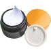 Inheming 6 x 30ml Amber Glass Cream Jars - Empty Cosmetic Containers with Lids for Ointments & Creams - Ideal for International Shipping - Buy Online on SooperMarket.com