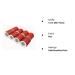 8-Piece Lock Winder Curls Set - DIY 4 cm Curly Winder for Effortless Home Styling - Buy Online on SooperMarket.com