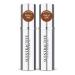 CA Perfume Impression of Emra Vanilla Dark For Women & Men Fragrance Concentrated Long Lasting Eau de Parfum Spray Refillable Glass Atomizer Bottle 0.17 Fl Oz/5ml-X2 EMRA VANILLA DARK 0.17 Fl Oz X 2