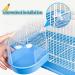 YNC Bird Cage Bathtub Shower Box - Clear Hanging Bird Tub for Cockatiel, Parakeet & Small Pet Birds - Buy Online on SooperMarket.com