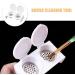 FOMIYES Double Cup Plastics Nail Art Cup Bowl Soaking Dish Dappen Dish with Lids for Mixing Acrylic Powder Liquid for Nail Art Manicures Tools - Buy Online on SooperMarket.com
