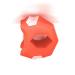 Jaw Exerciser by Mondy Moo Face & Neck Toner Exerciser Ball Fitness Ball (Red)
